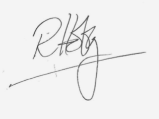 Signature of Teach First CEO Russell Hobby