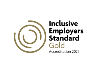 Awarded with the Inclusive Employers Gold Standard in 2021