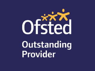 Ofsted Outstanding Provider - logo for Teach First